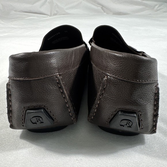 Robert Graham Grapewin RG5312S Mens 11 Brown Loafers & Slip Ons Moccasin‎ Shoes main image 4